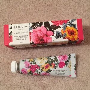 Lollia Always In Rose rose hibiscus hand creamNWOT
